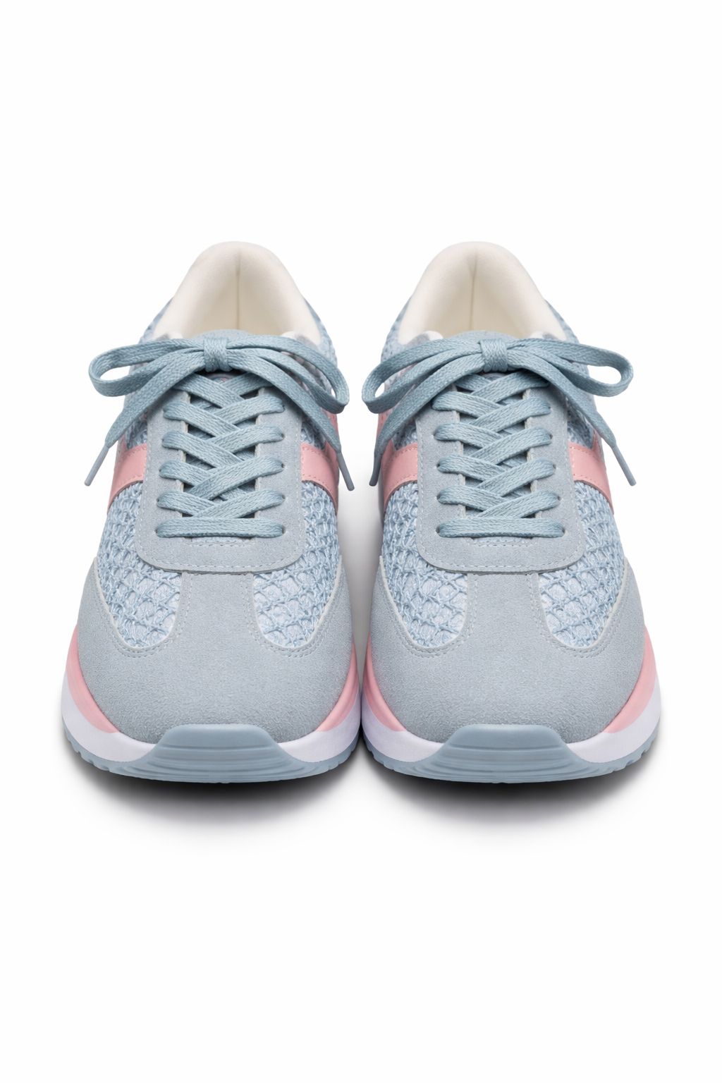 Lucky Shoes Damen Sneaker Häkeloptik