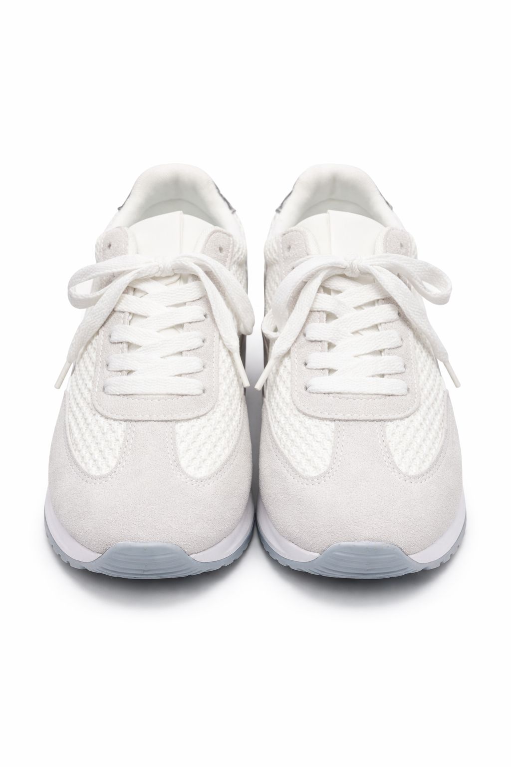 Lucky Shoes Damen Sneaker Mesh Stickerei