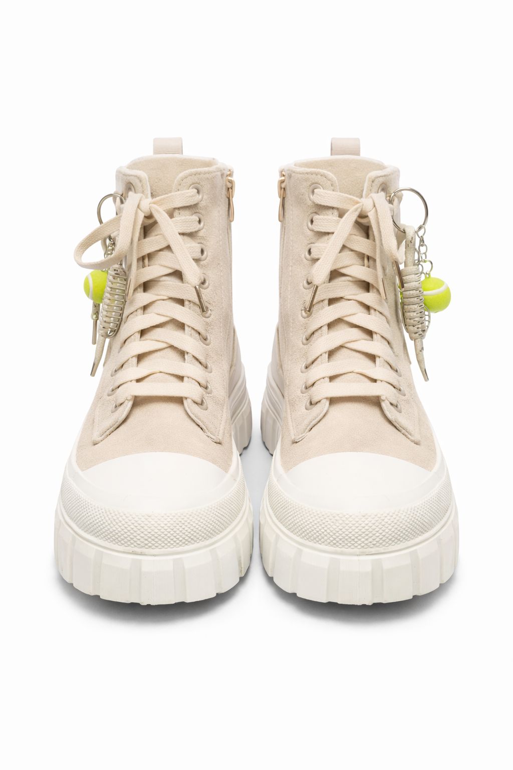 Lucky Shoes High Top Sneaker Wildleder