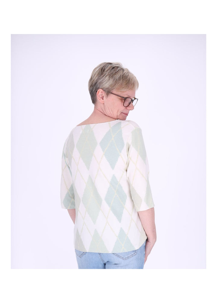 Splash of Color Damen T-Shirt Raute