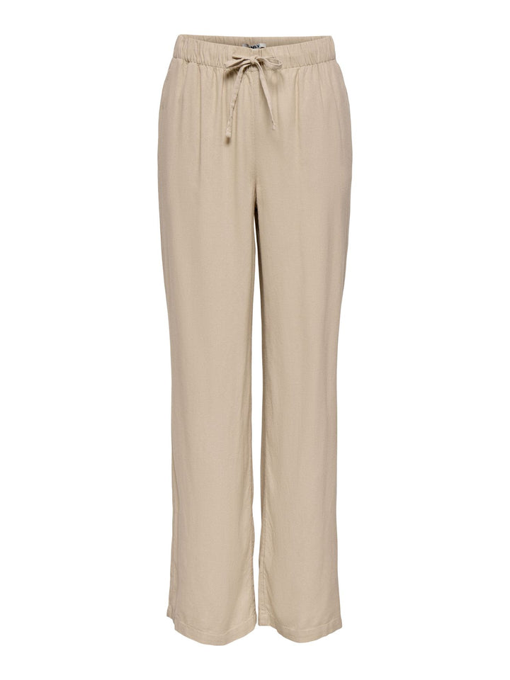 ONLY Leinen-Viskose Hose Damen