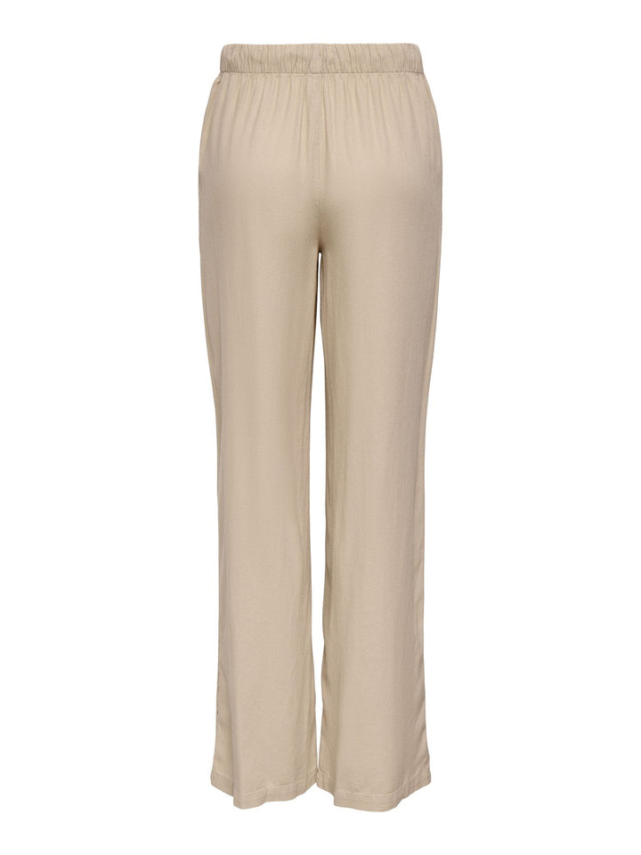 ONLY Leinen-Viskose Hose Damen