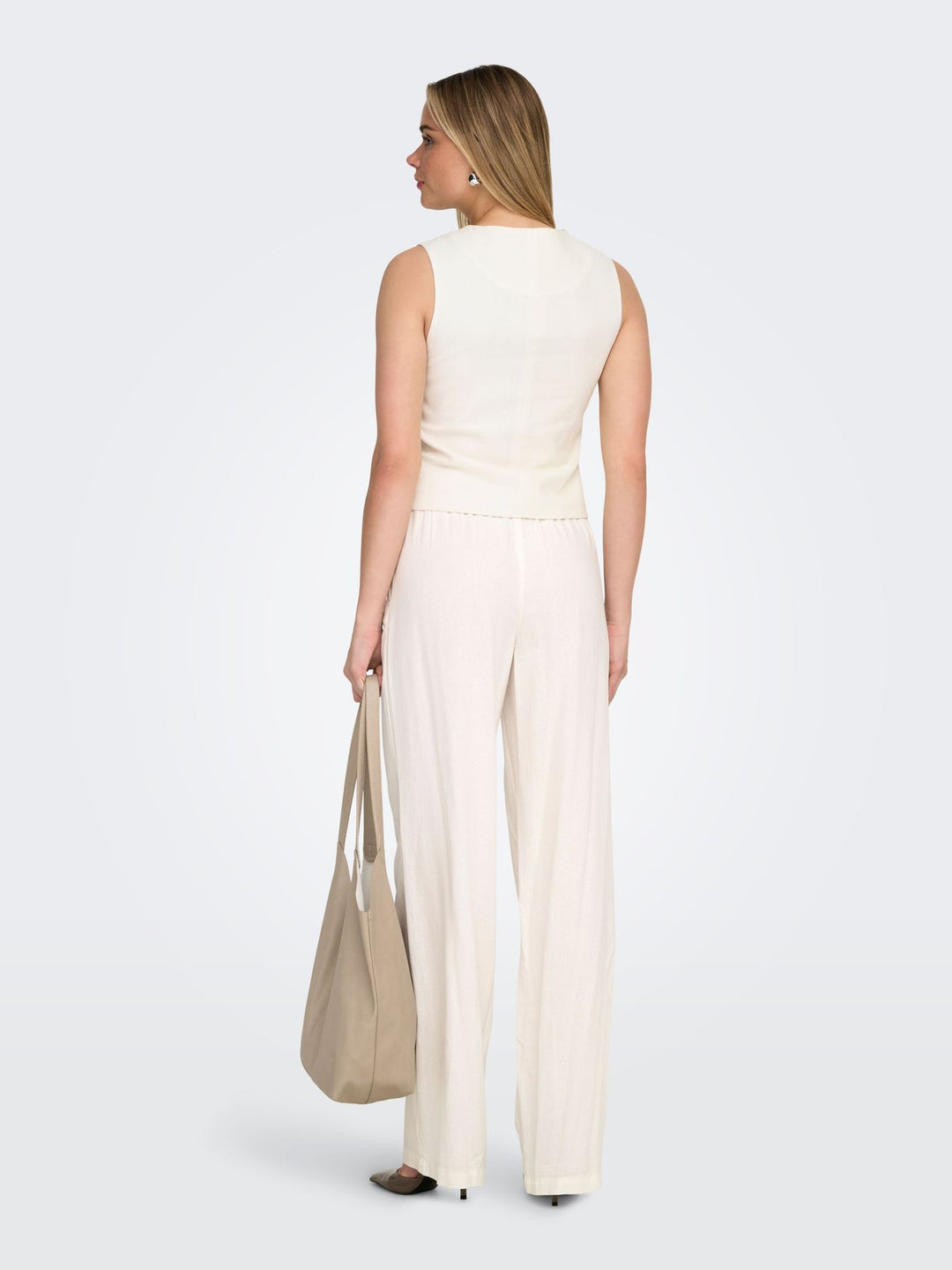 ONLY Leinen-Viskose Hose Damen