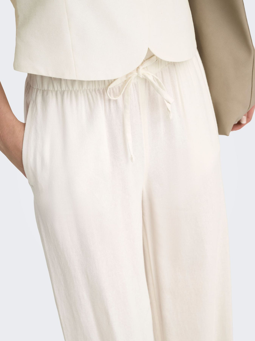 ONLY Leinen-Viskose Hose Damen