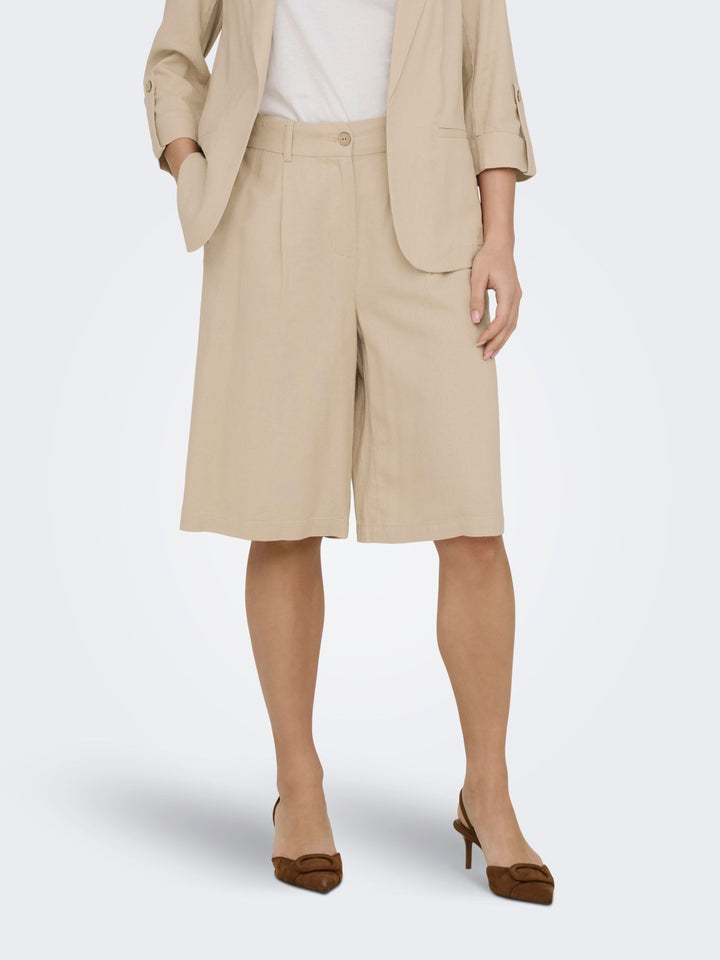 ONLY Linen Shorts Damen