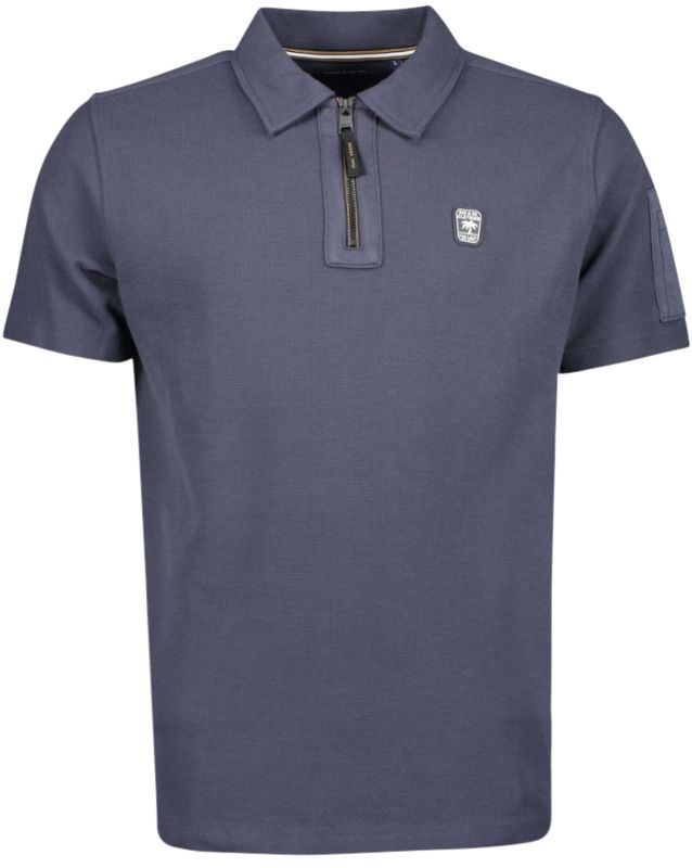 Ray Poloshirt Herren mit Reißverschluss