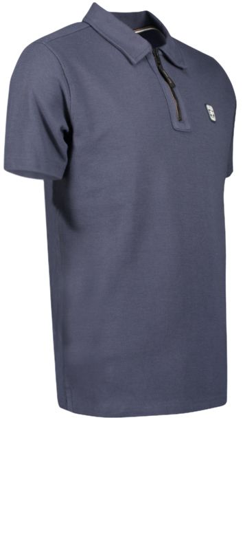 Ray Poloshirt Herren mit Reißverschluss