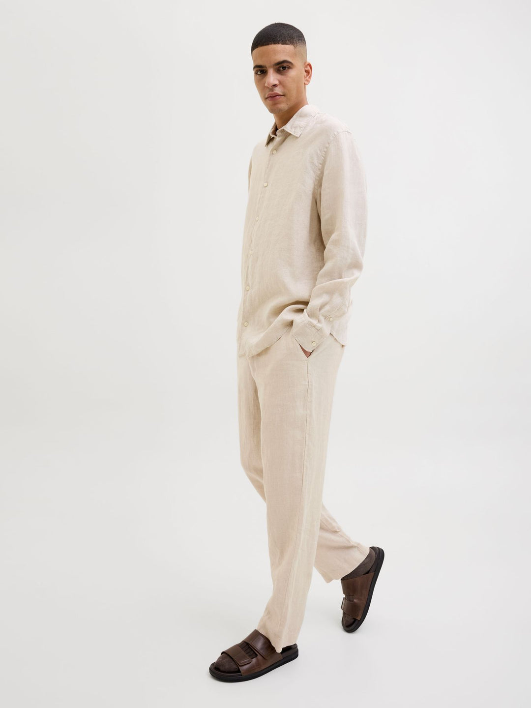 Jack & Jones Leinen Chino Herren