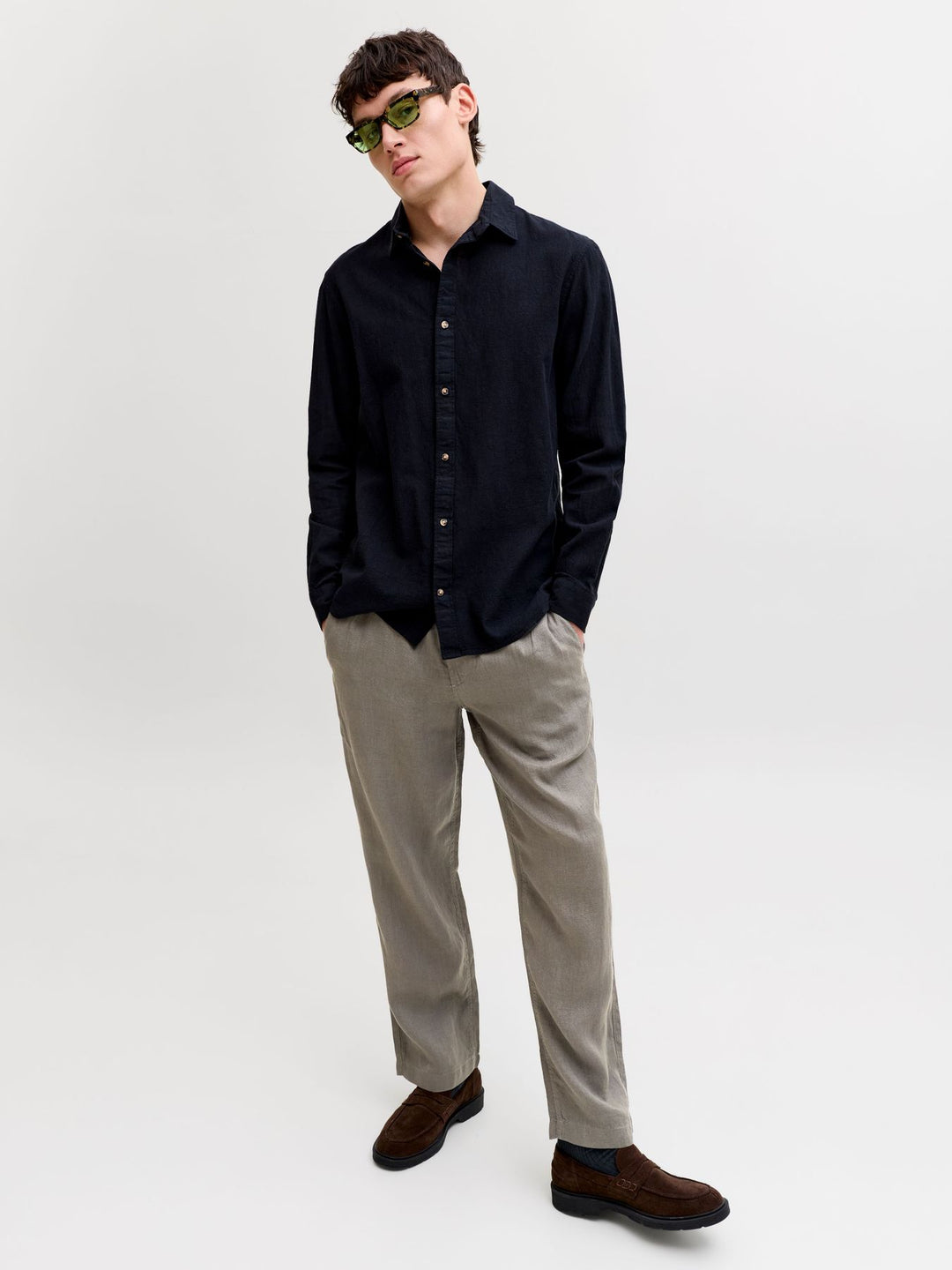 Jack & Jones Leinen Chino Herren