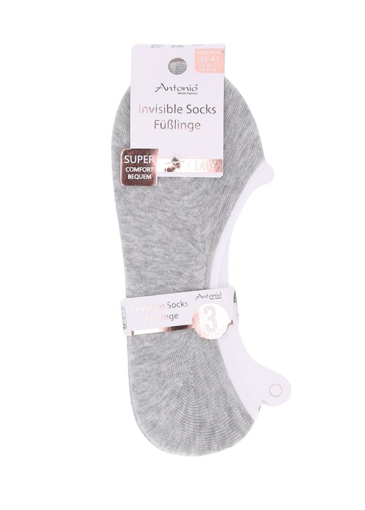 HATS Damen Füßlinge 3er Pack