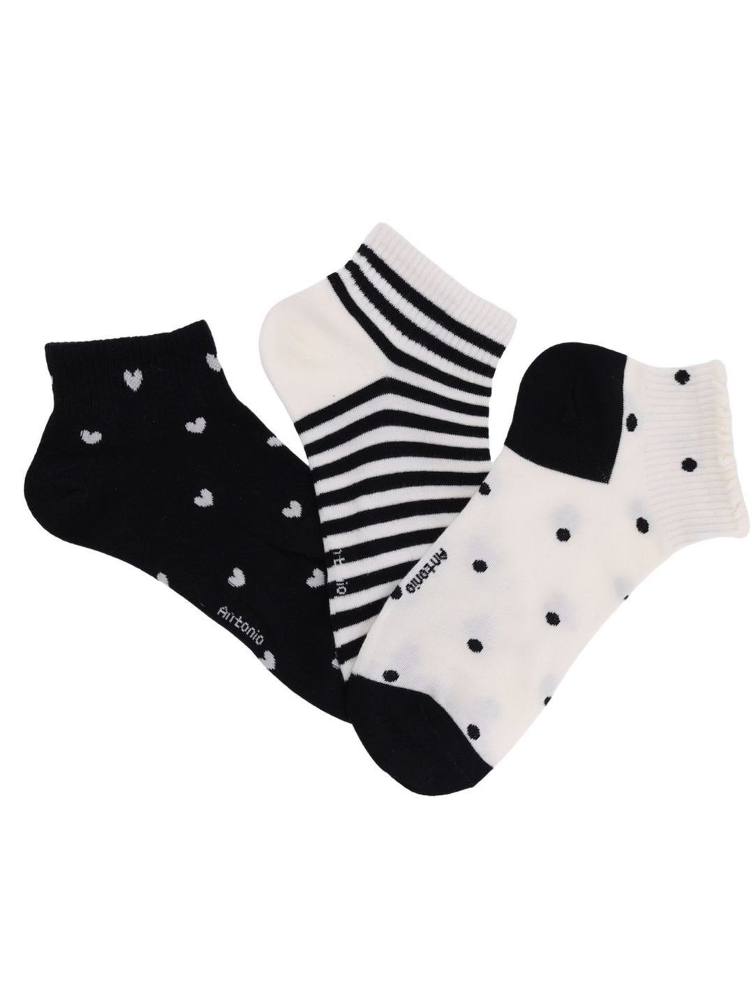 HATS Damen Sneaker Socken 3er Pack
