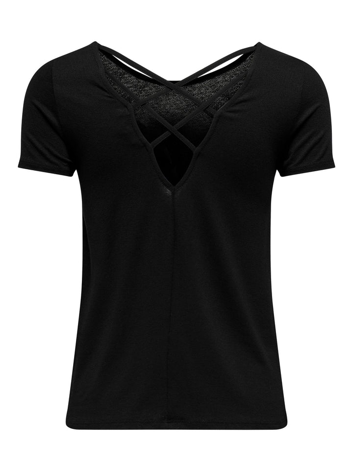 ONLY Bera Back Lace Up Top