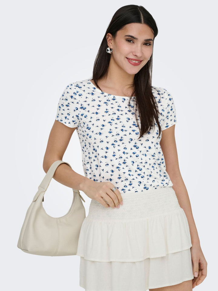 ONLY Bera Back Lace Up Top
