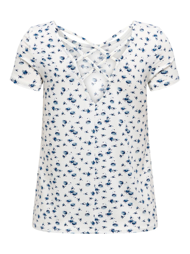 ONLY Bera Back Lace Up Top