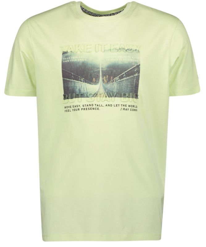 Ray Herren T-Shirt Brustprint 3D