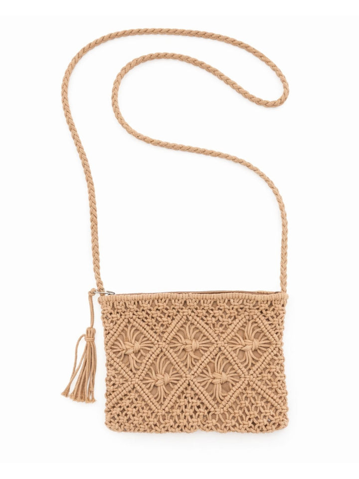 Splash of Color Makramee-Tasche Damen
