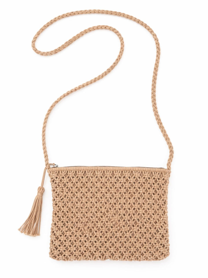 Splash of Color Makramee-Tasche Damen