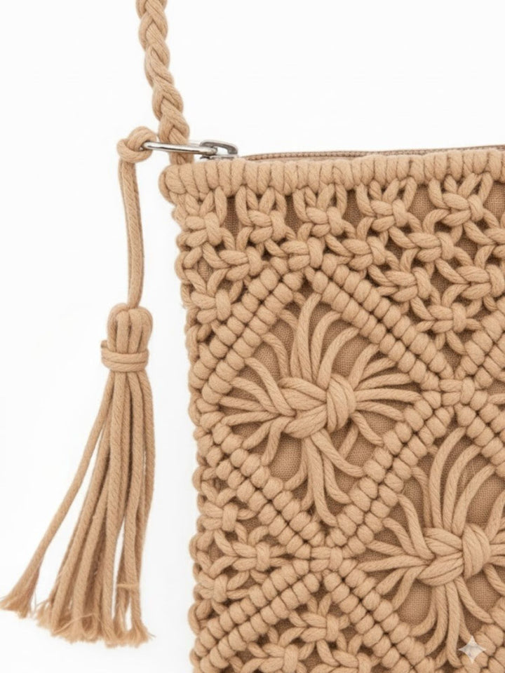 Splash of Color Makramee-Tasche Damen