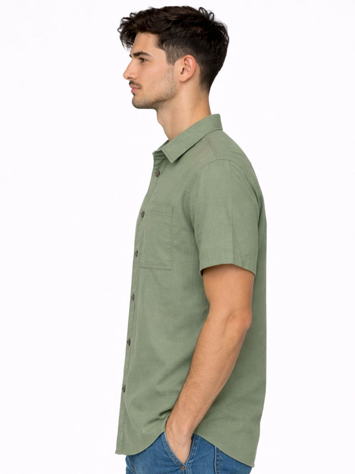 Authentic Style Herren Kurzarm Hemd