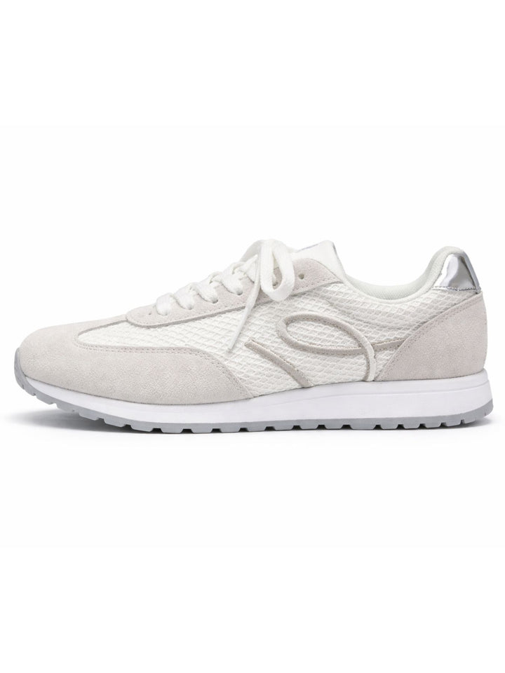 Lucky Shoes Damen Sneaker Mesh Stickerei