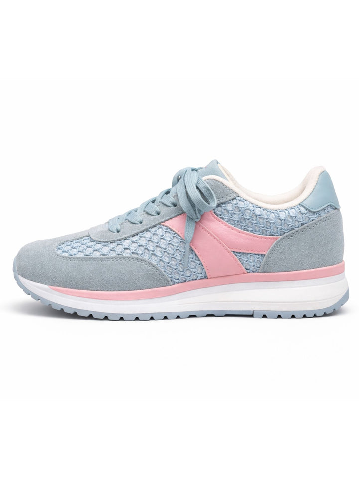 Lucky Shoes Damen Sneaker Häkeloptik