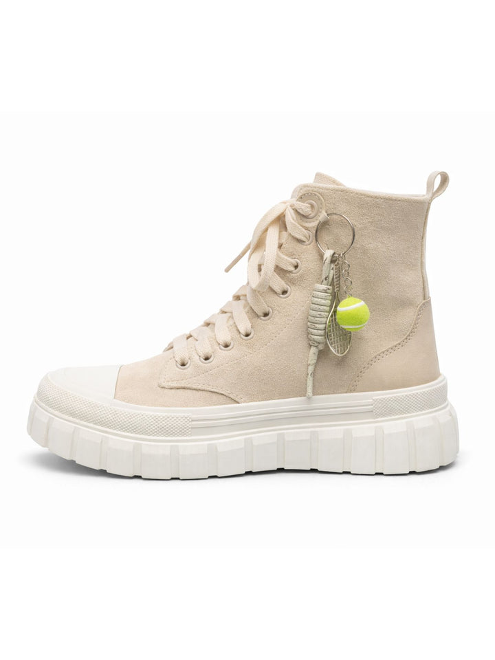 Lucky Shoes High Top Sneaker Wildleder