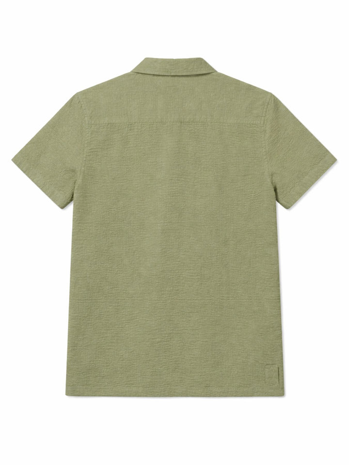 Authentic Style Seersucker Hemd Herren