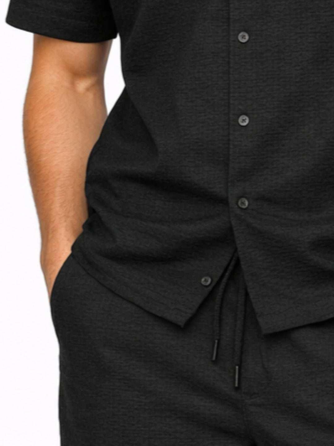 Authentic Style Seersucker Hemd Herren