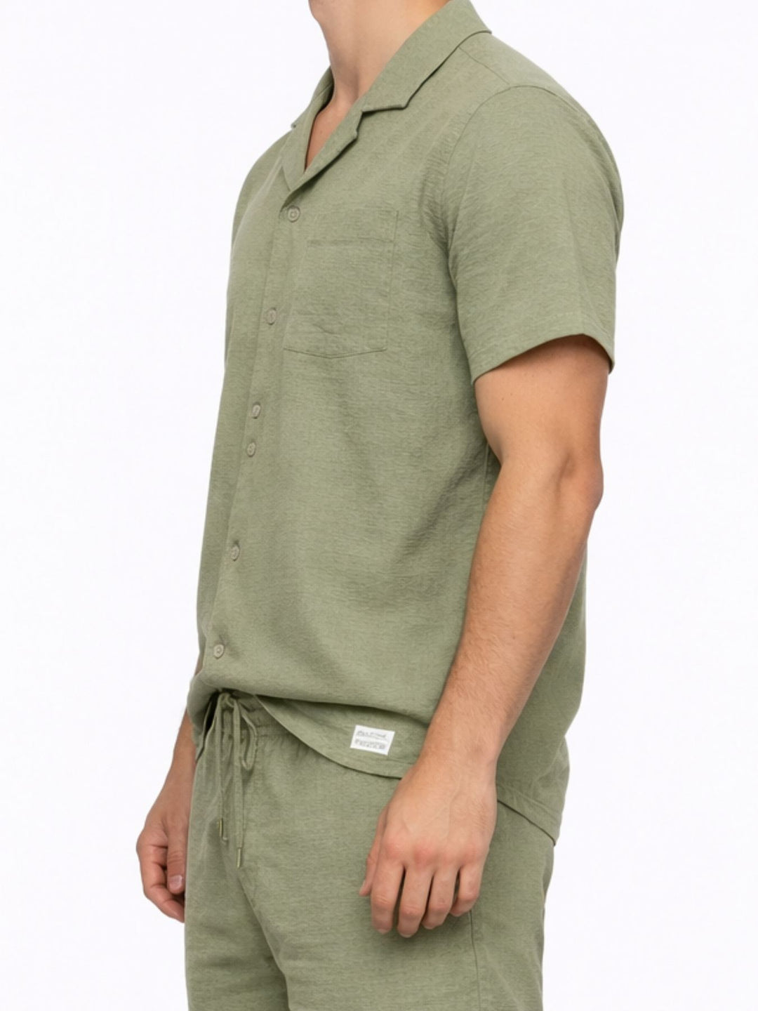 Authentic Style Seersucker Hemd Herren