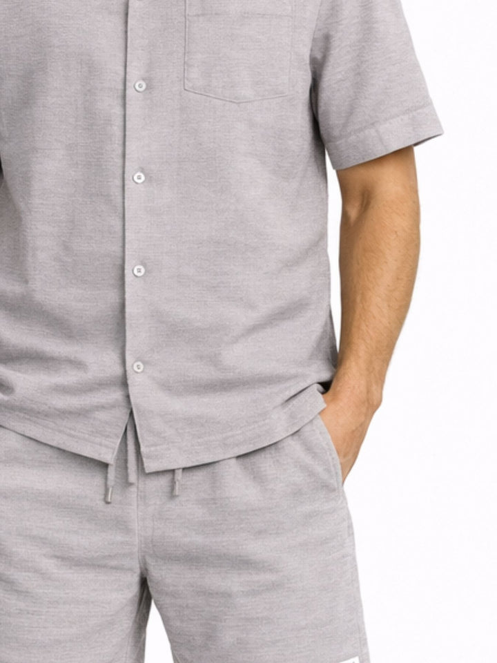 Authentic Style Seersucker Hemd Herren