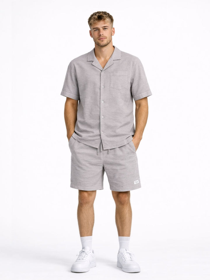 Authentic Style Seersucker Hemd Herren