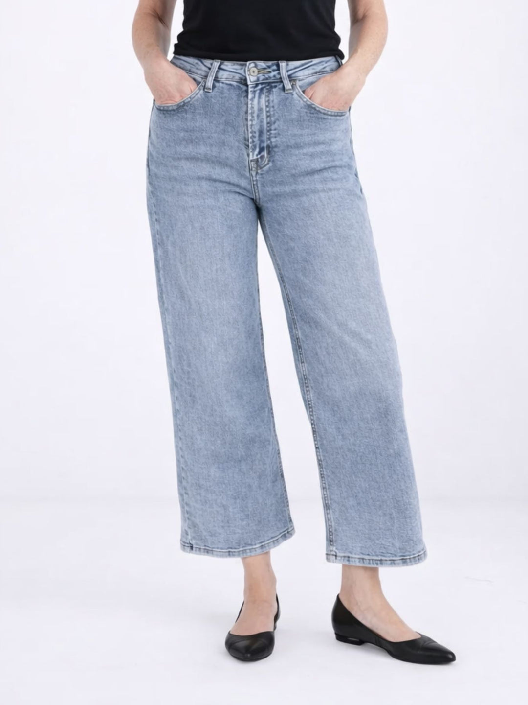 Splash of Color 7/8 Jeans Damen