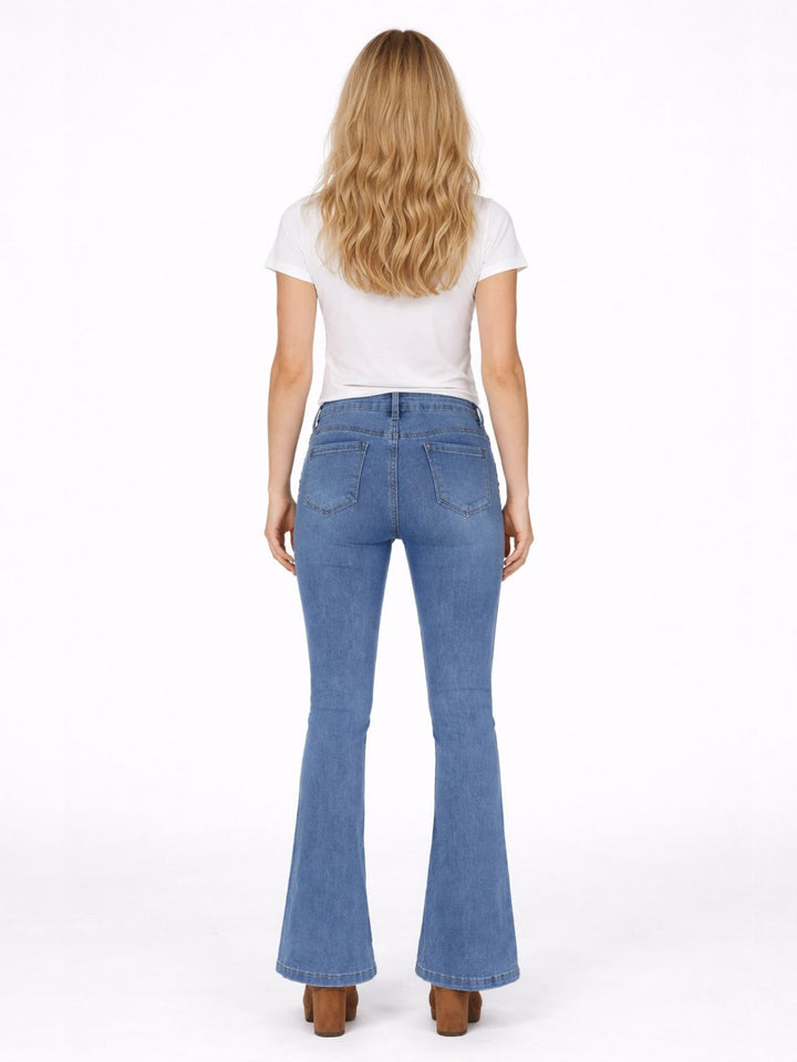 Splash of Color Damen Bootcut Jeans