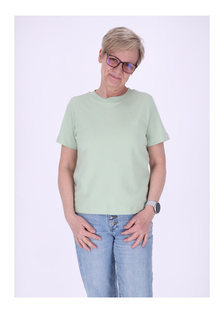 mjunik T-Shirt Damen mit Herzdruck