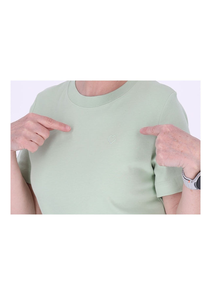 mjunik T-Shirt Damen mit Herzdruck