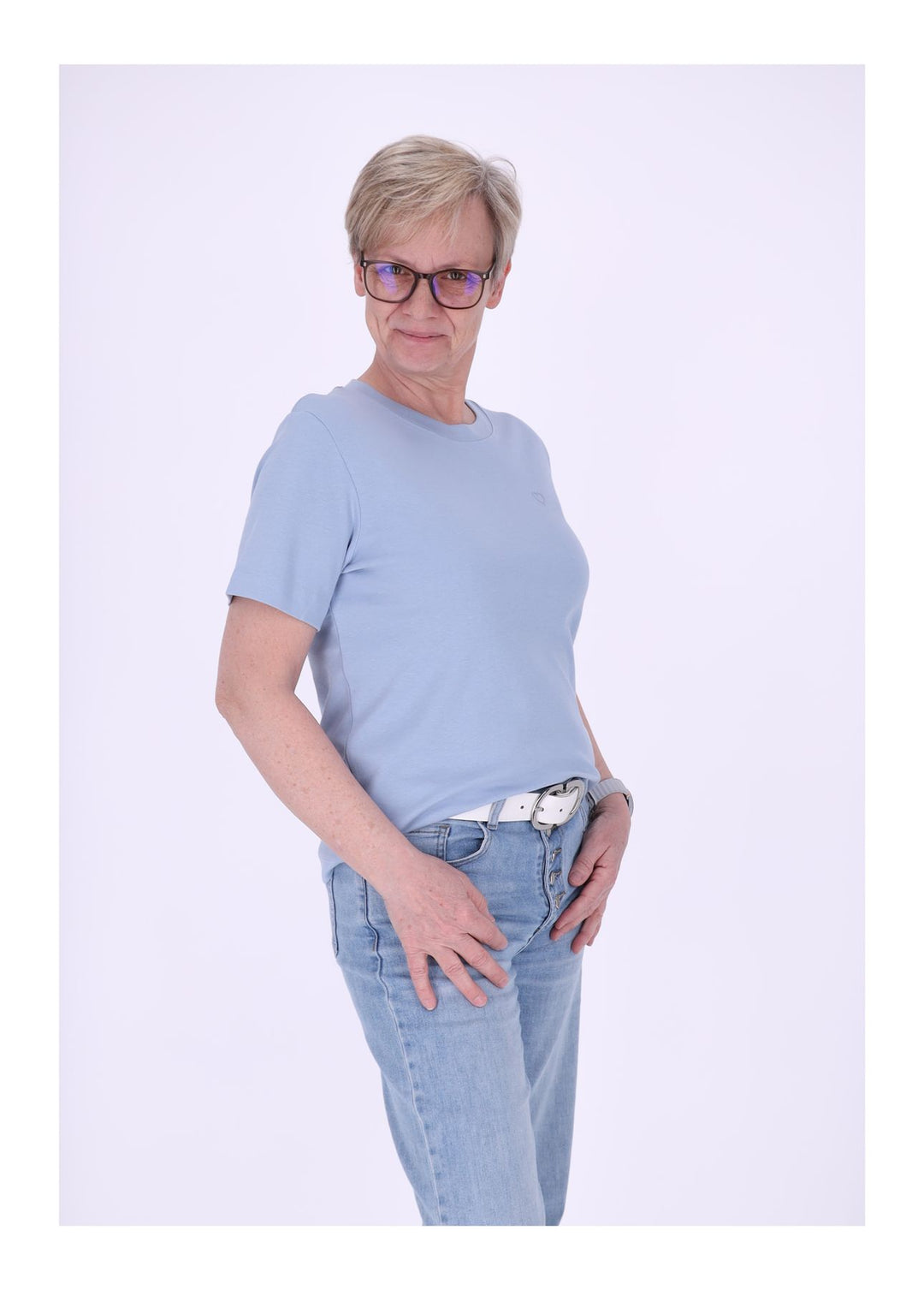 mjunik T-Shirt Damen mit Herzdruck