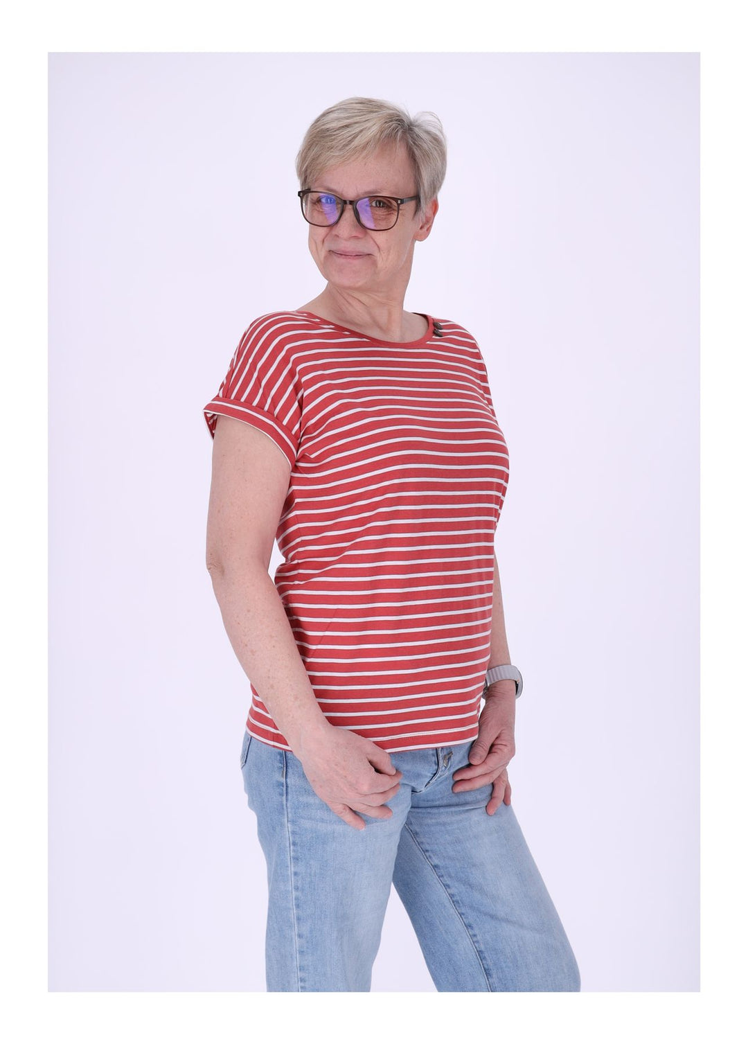 Authentic Style Damen Shirt Kurzarm