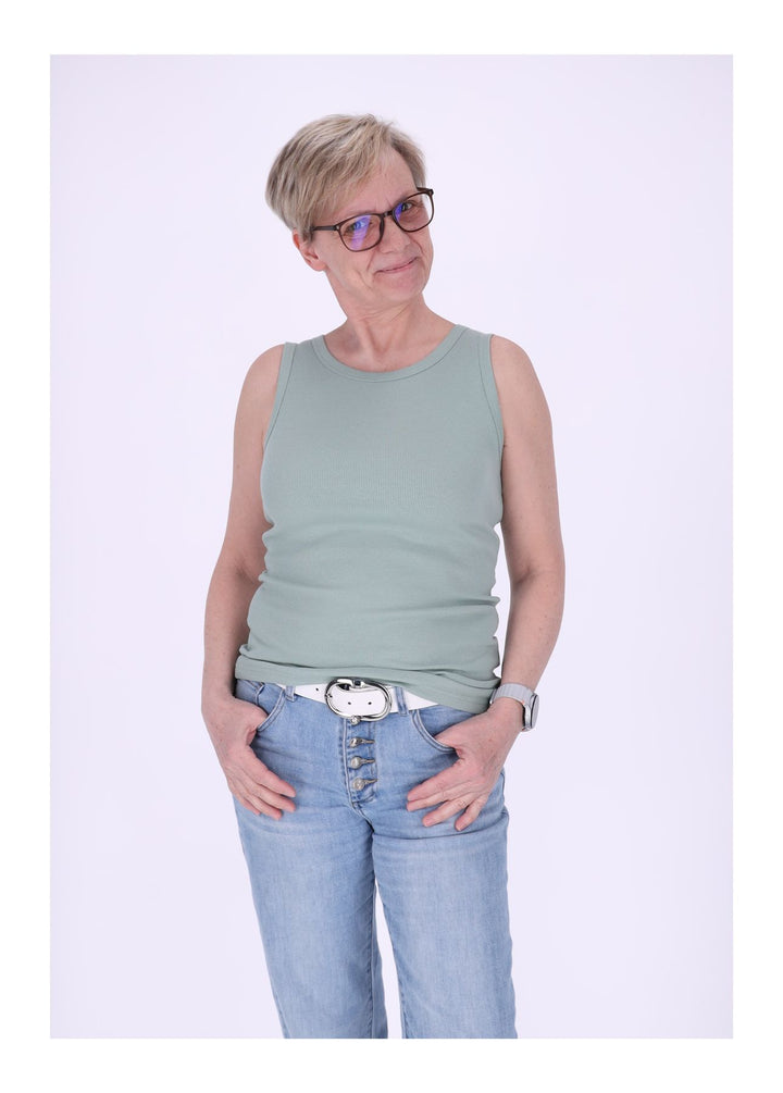 New View Damen T-Shirt Feinripp