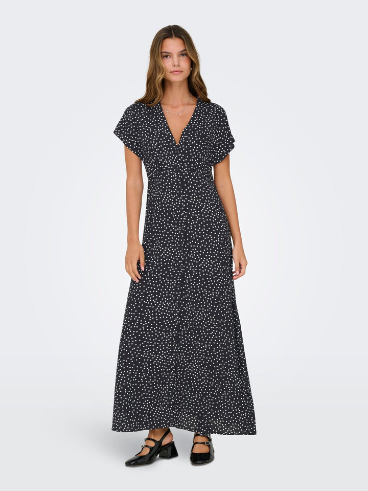 ONLY Nova Life Viskose Maxi Kleid