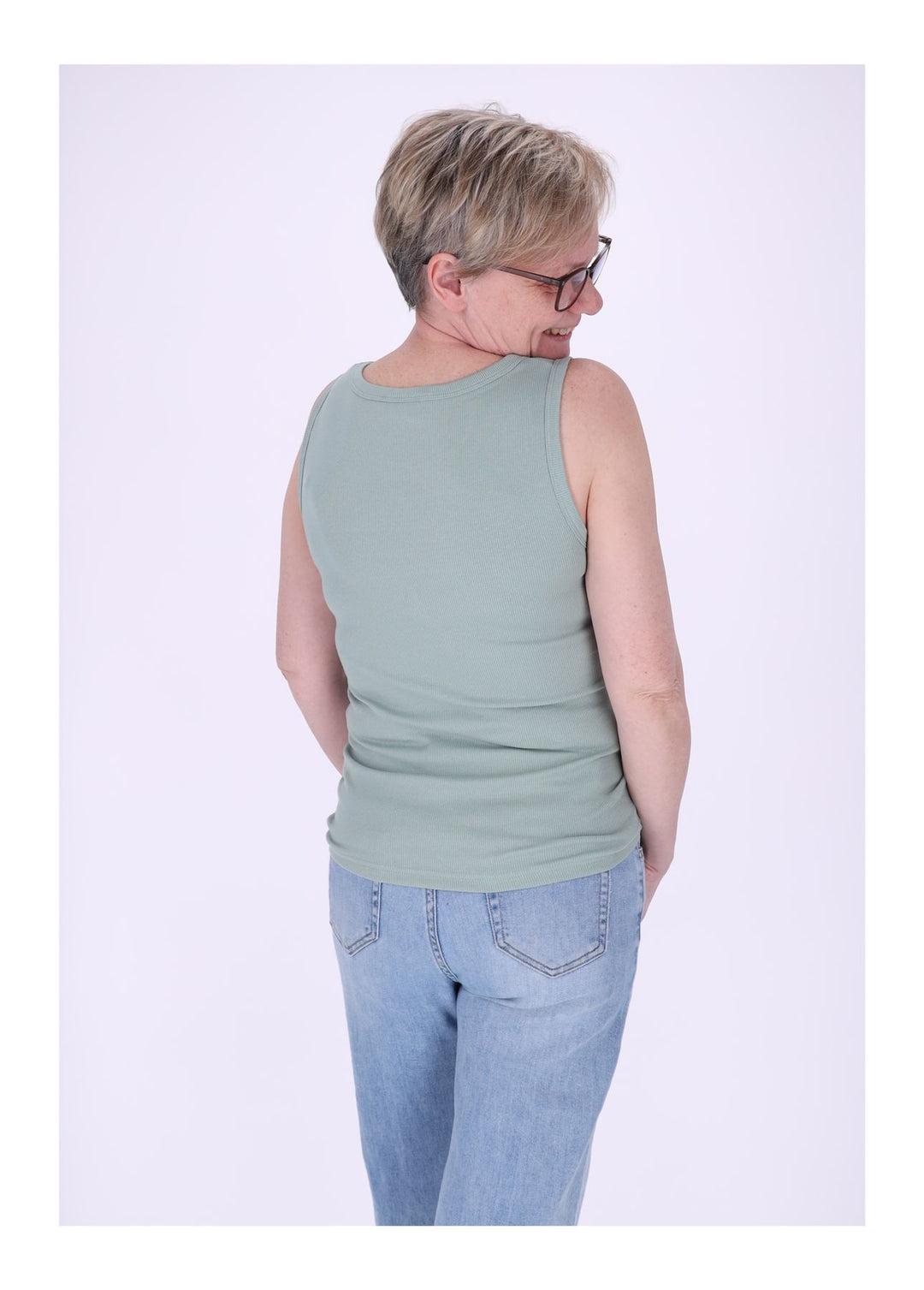 New View Damen T-Shirt Feinripp