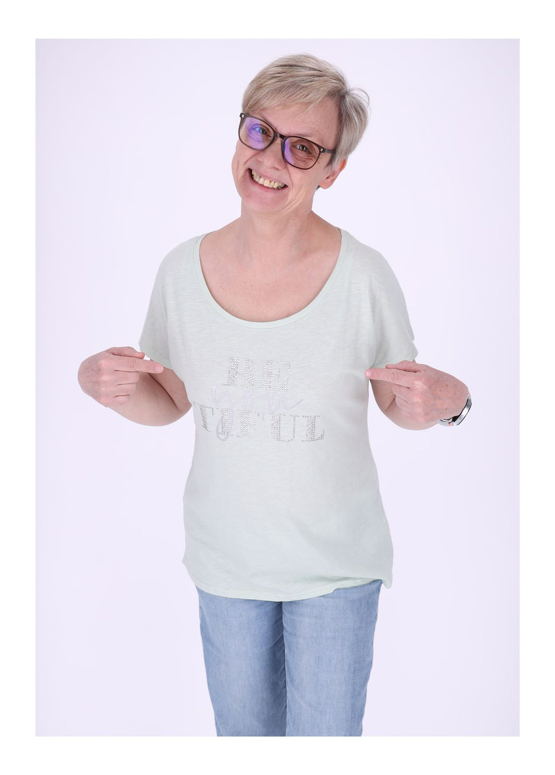 New View Damen T-Shirt Be You Tiful