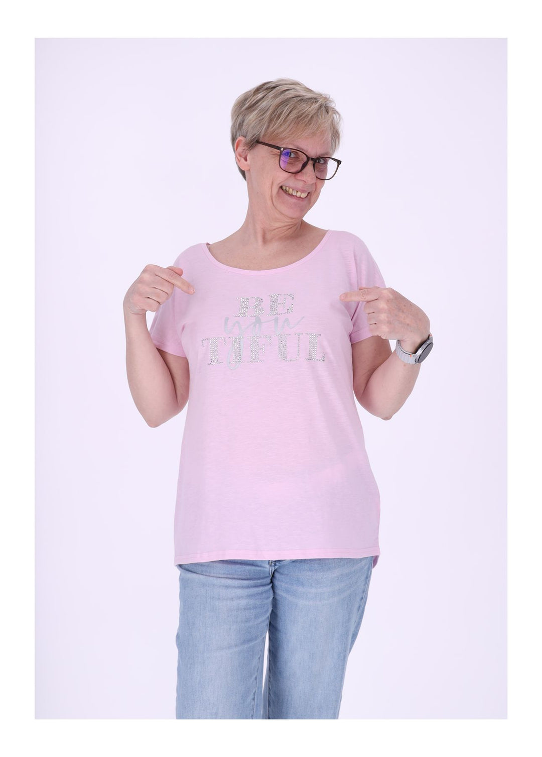 New View Damen T-Shirt Be You Tiful