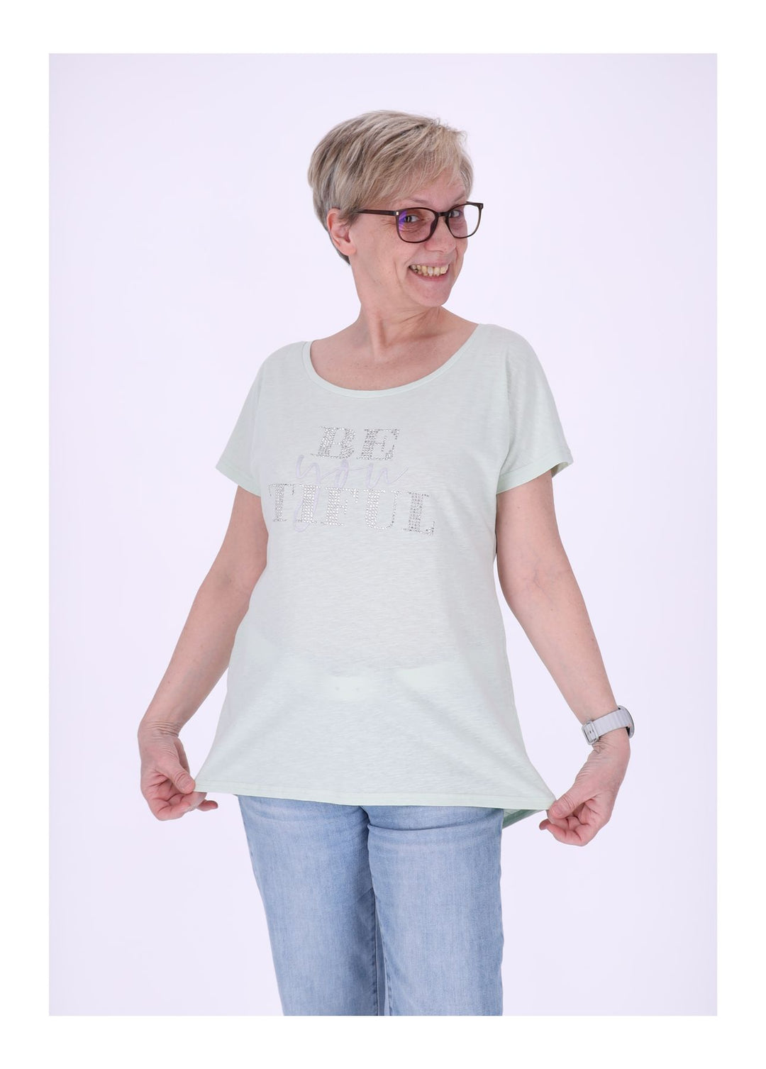 New View Damen T-Shirt Be You Tiful