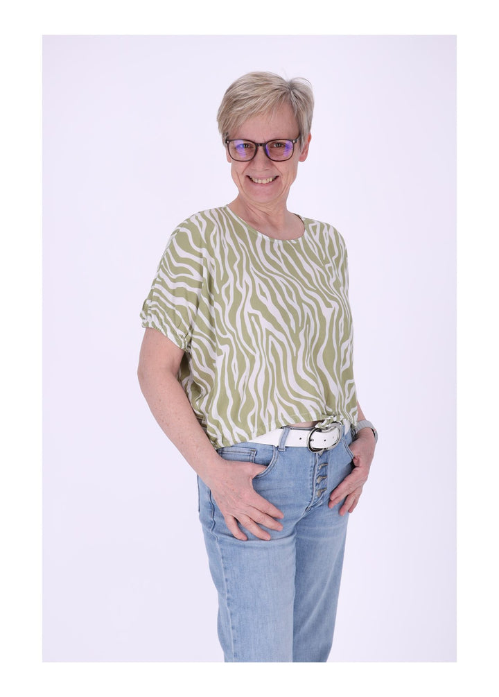 Authentic Style Damenbluse kurzarm