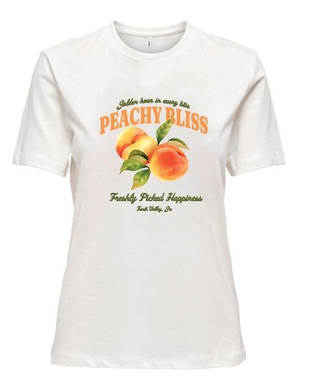 ONLY Henny Baumwoll T-Shirt Damen