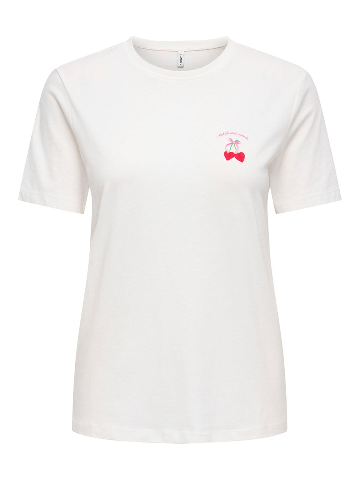 ONLY Henny Baumwoll T-Shirt Damen