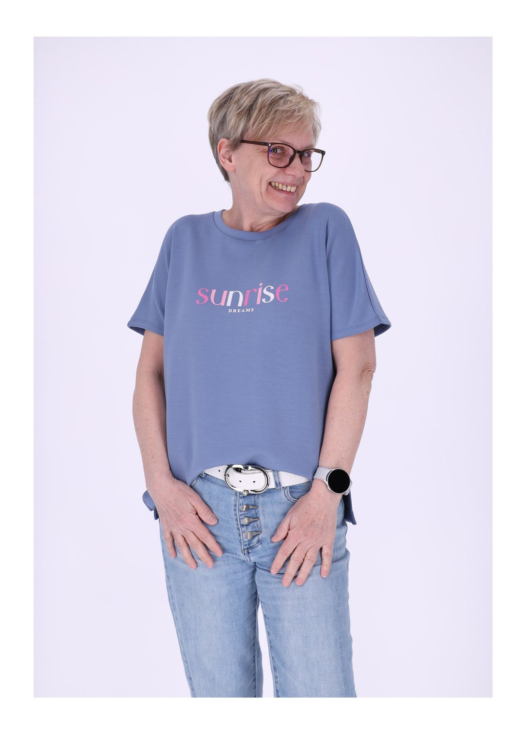New View Damen T-Shirt Sunrise