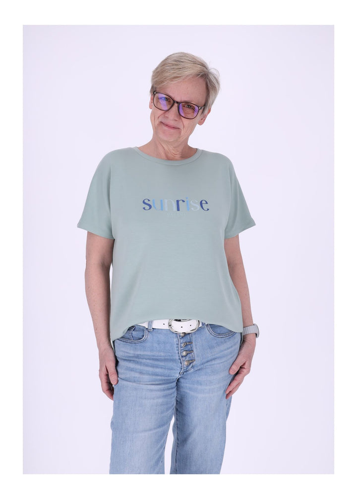 New View Damen T-Shirt Sunrise