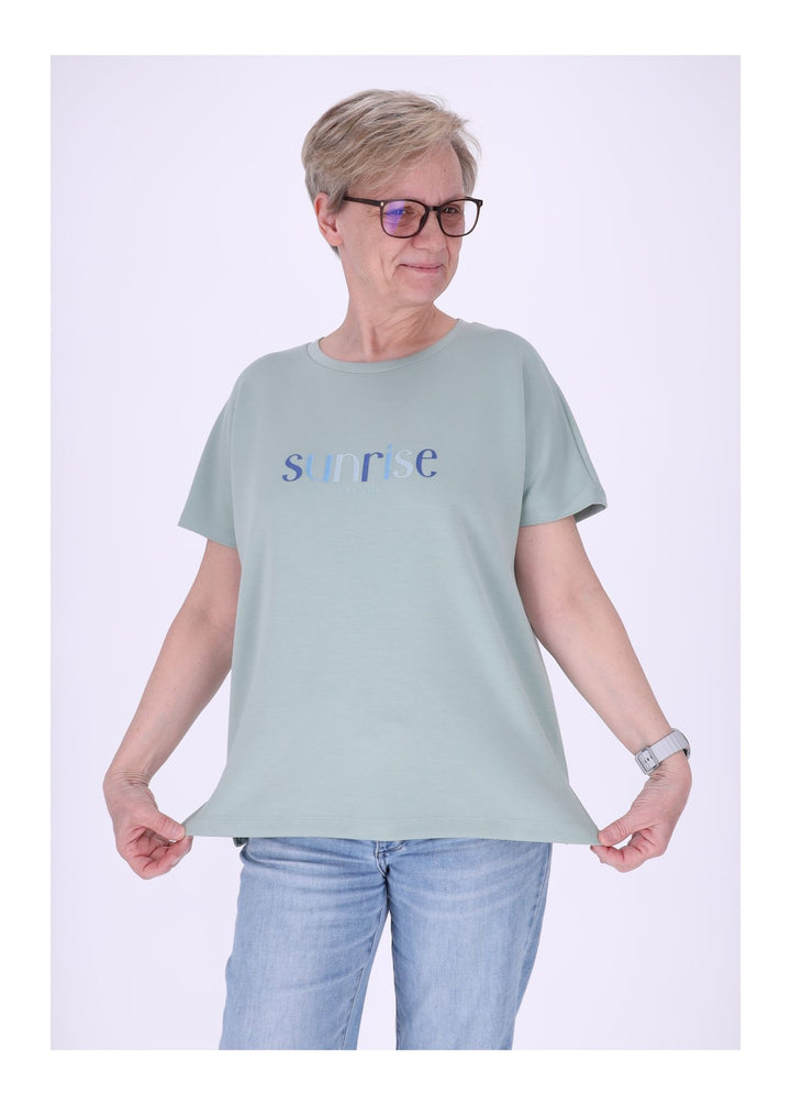 New View Damen T-Shirt Sunrise