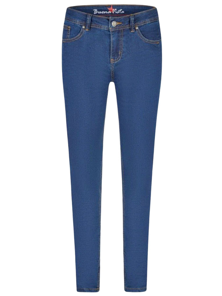 BuenaVista Malibu-Zip Cropped Jeans